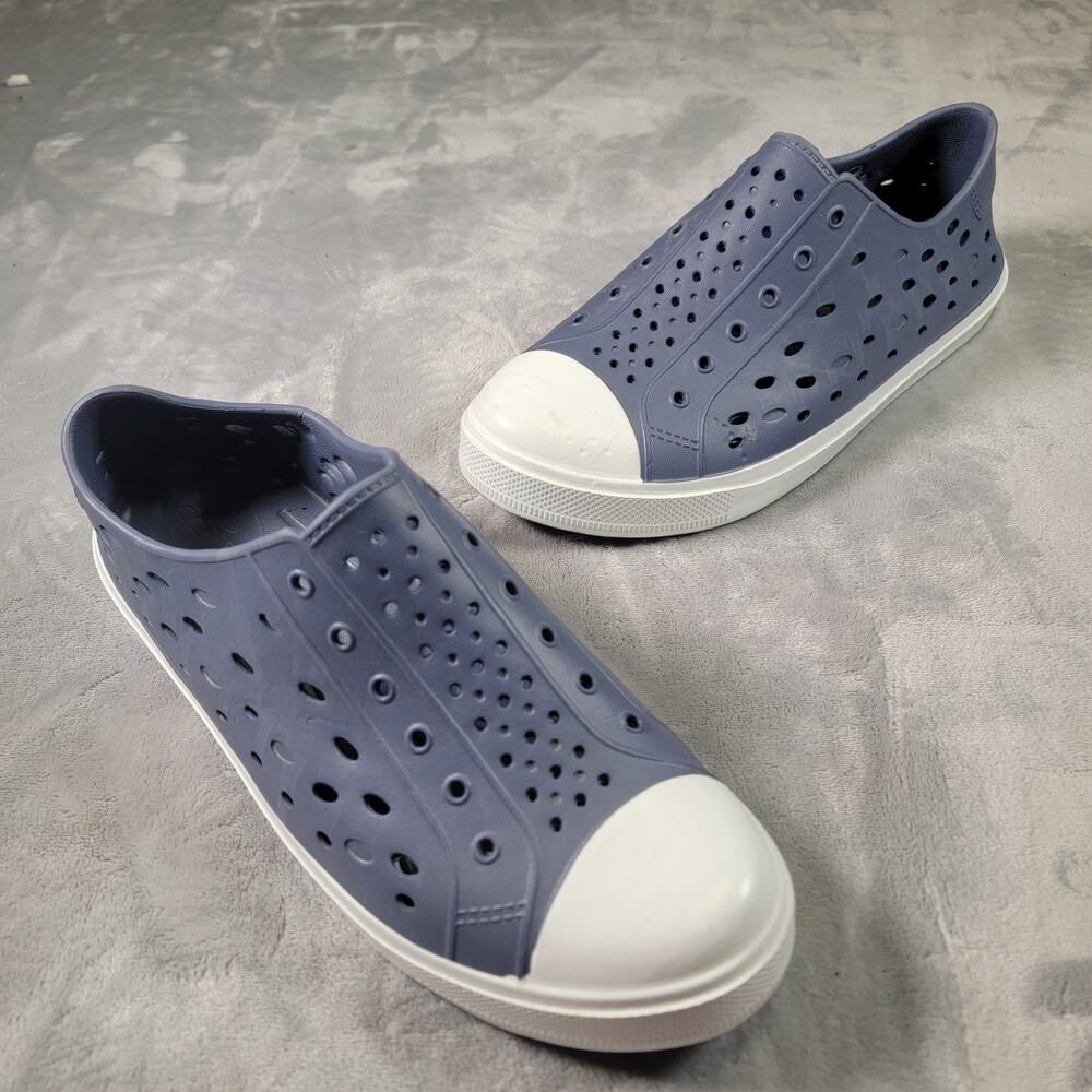 Men’s Breathable Clog Sneakers Size 11/12 Navy Outdoor Hiking Beach Shoes